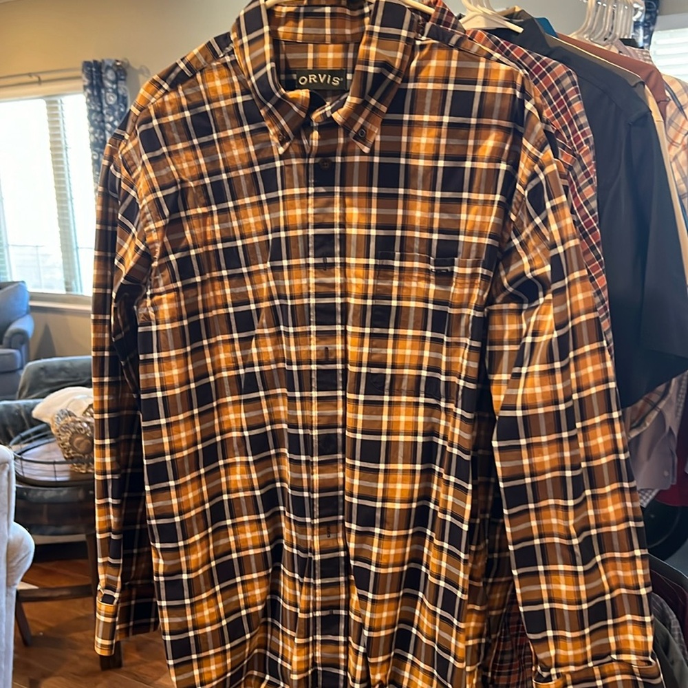 Orvis men’s button down size xl